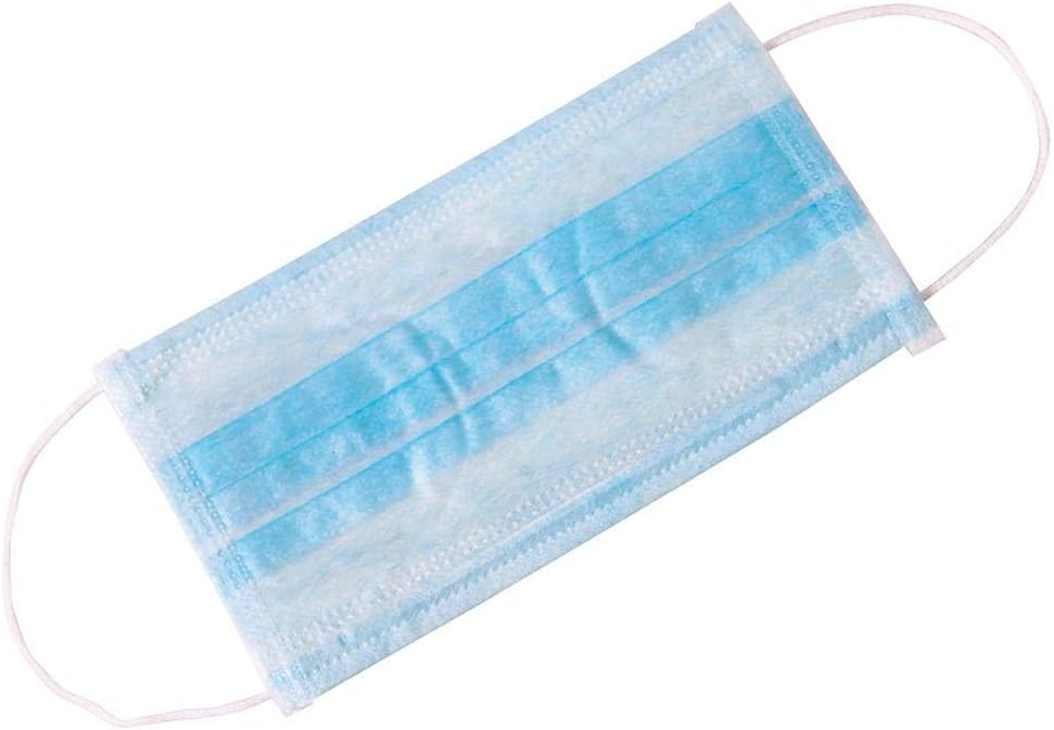 ForPro Single Use Ear Loop Mask, 50-Count, Hypoallergenic 3-Ply Face Mask - Image 4
