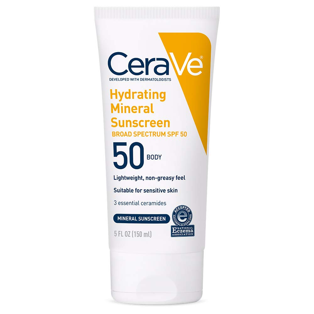 CeraVe Hydrating Mineral Sunscreen ...