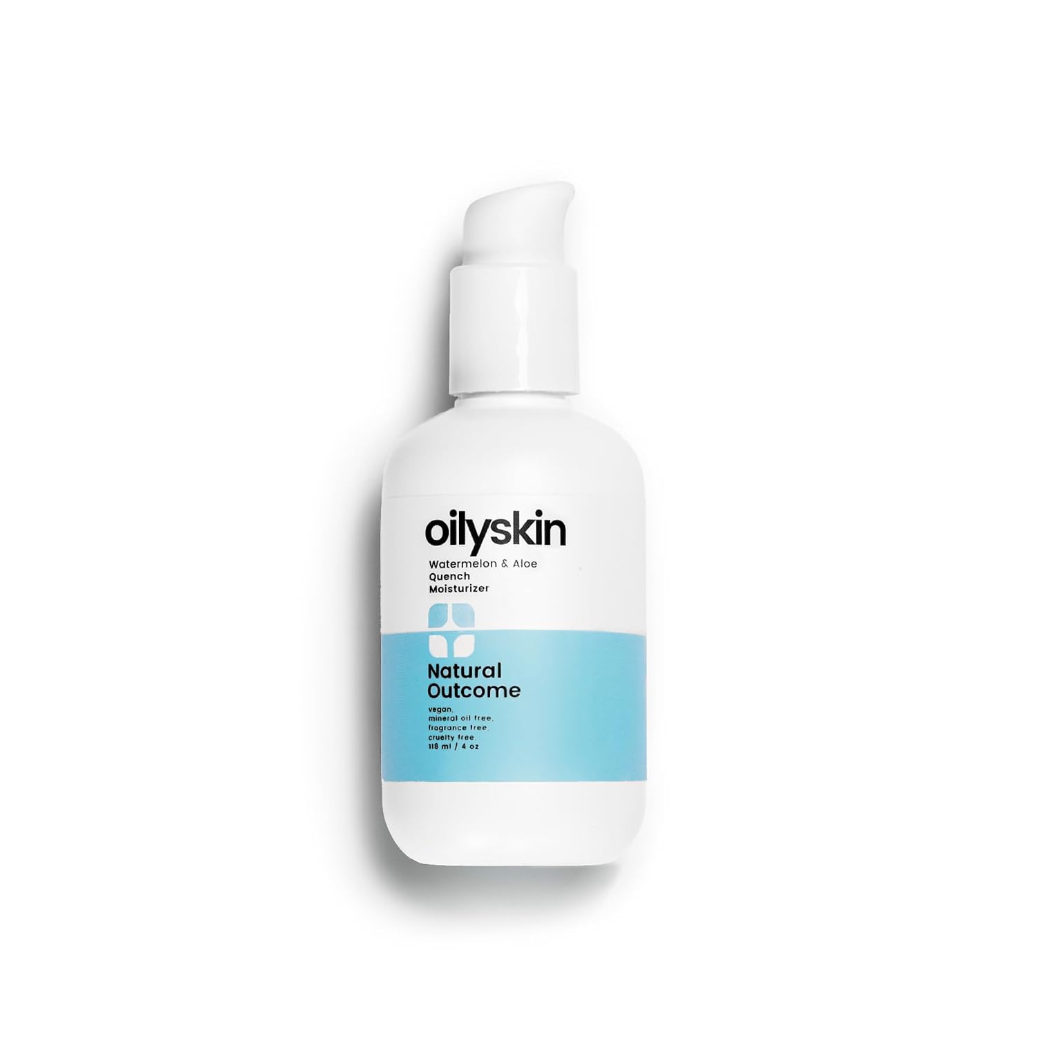Natural Outcome Oily Skin Moisturizer | Oil Free Daily Facial Moisturizer Gel w/Hyaluronic Acid | Watermelon & Aloe Vera Hydrating Face Lotion | Non-Greasy Lotion for Oily Skin Types | 4 oz - Image 7