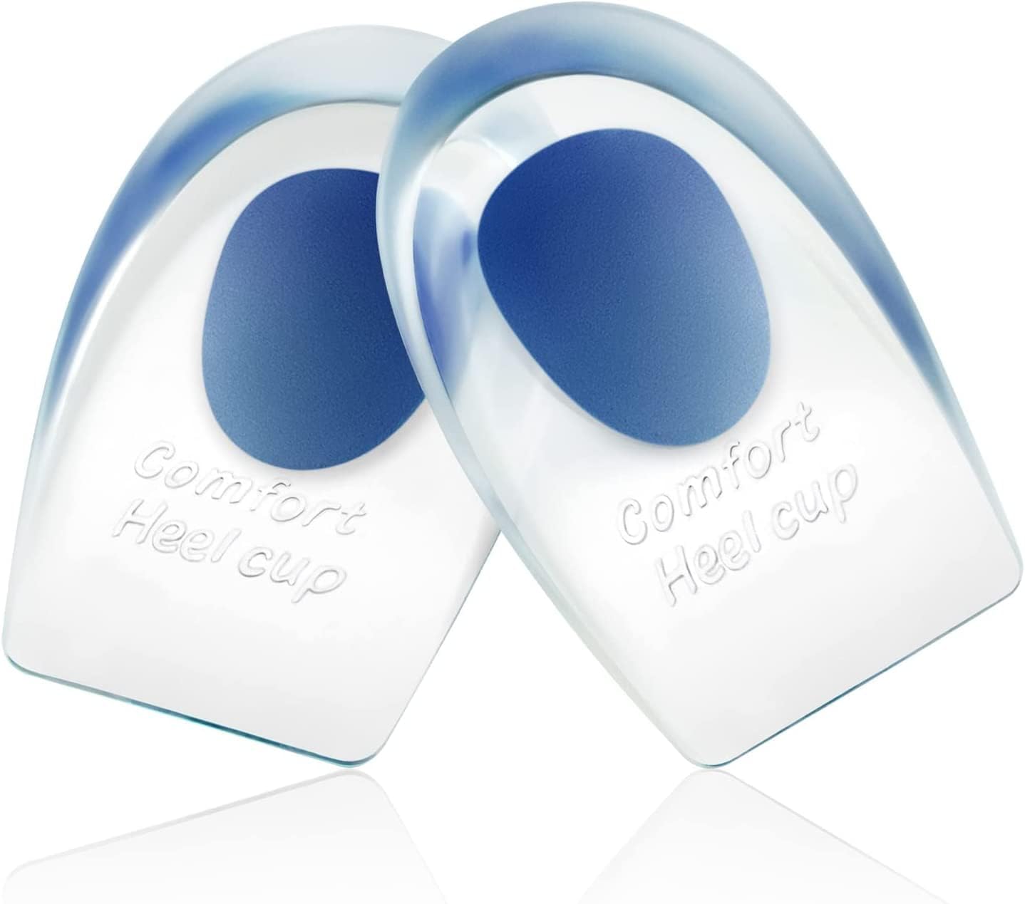 Gel Heel Cups for Heel Pain Relief,...