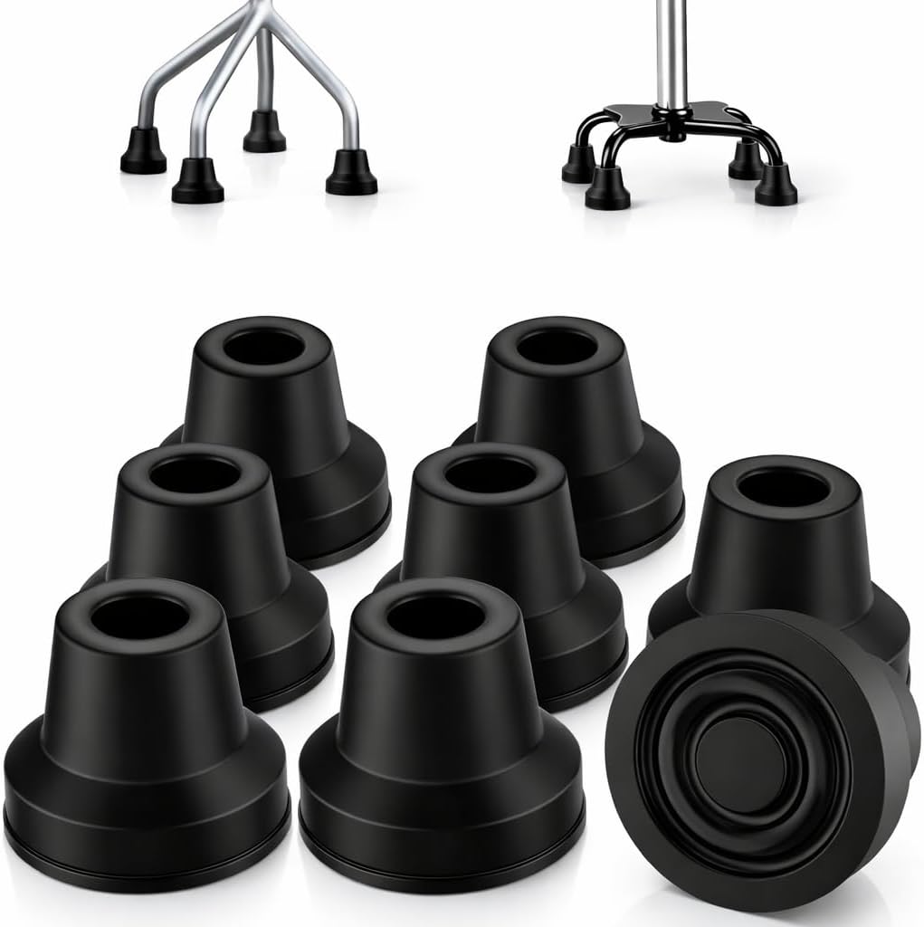 supregear 8pcs Quad Cane Tip, Non-S...