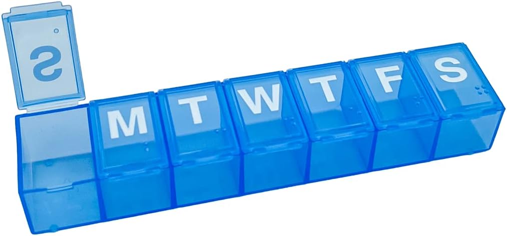 Amazon Basic Care 7-Day Weekly Pill...