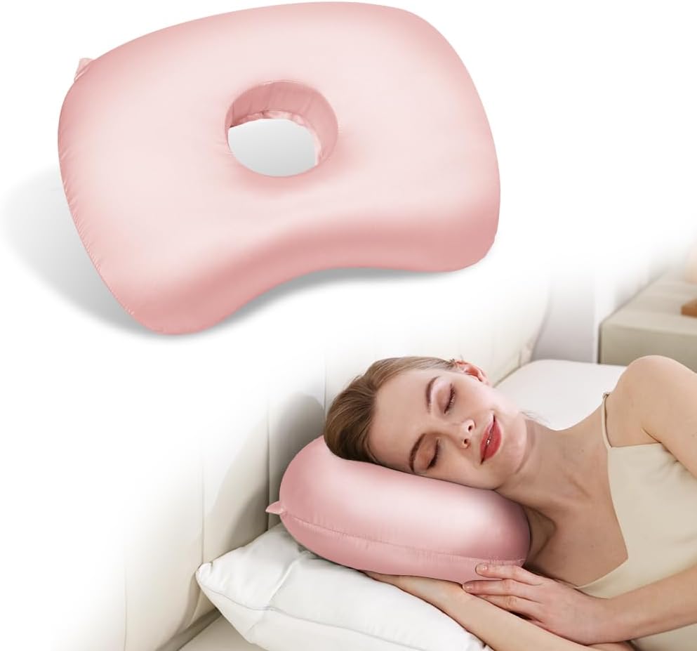 Ear Piercing Pillow with Hole for C...
