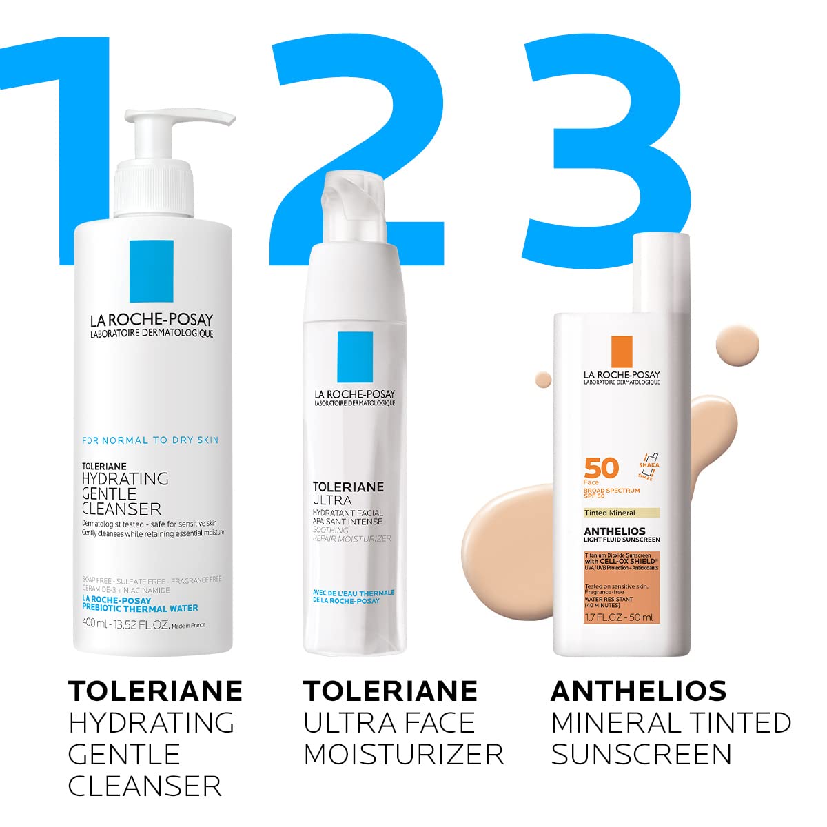 La Roche-Posay Anthelios Mineral Light Fluid Sunscreen for Face - Image 9