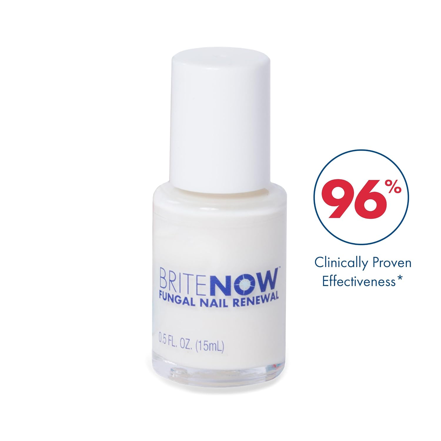 Brite Now Nail Treatment, Restores The Appearance Of Damaged & Discolored Nails, Peel-Away Technology, Brightening & Smoothing Nail Repair, 0.5 Ounce - Image 2