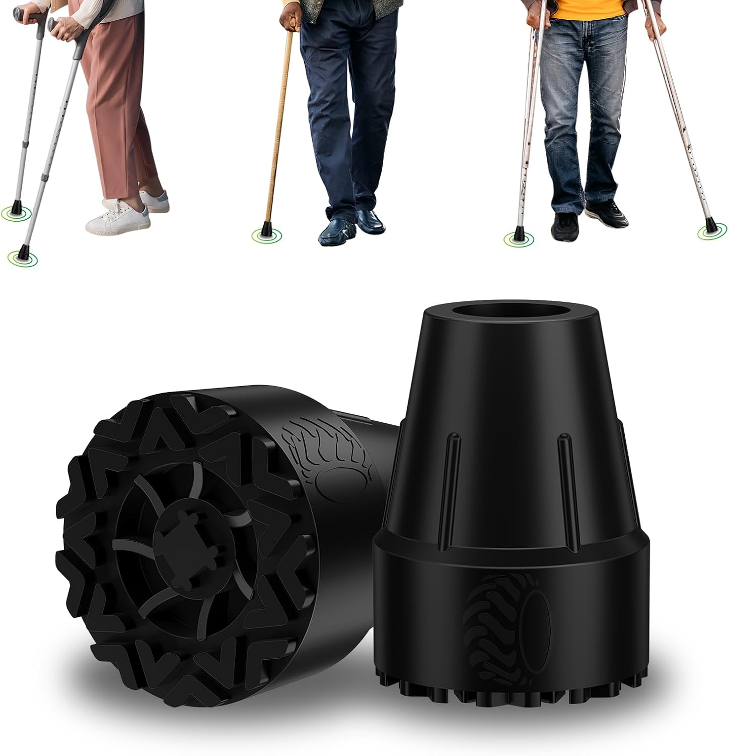 supregear Cane Tips 3/4 Inch, 2 Pac...