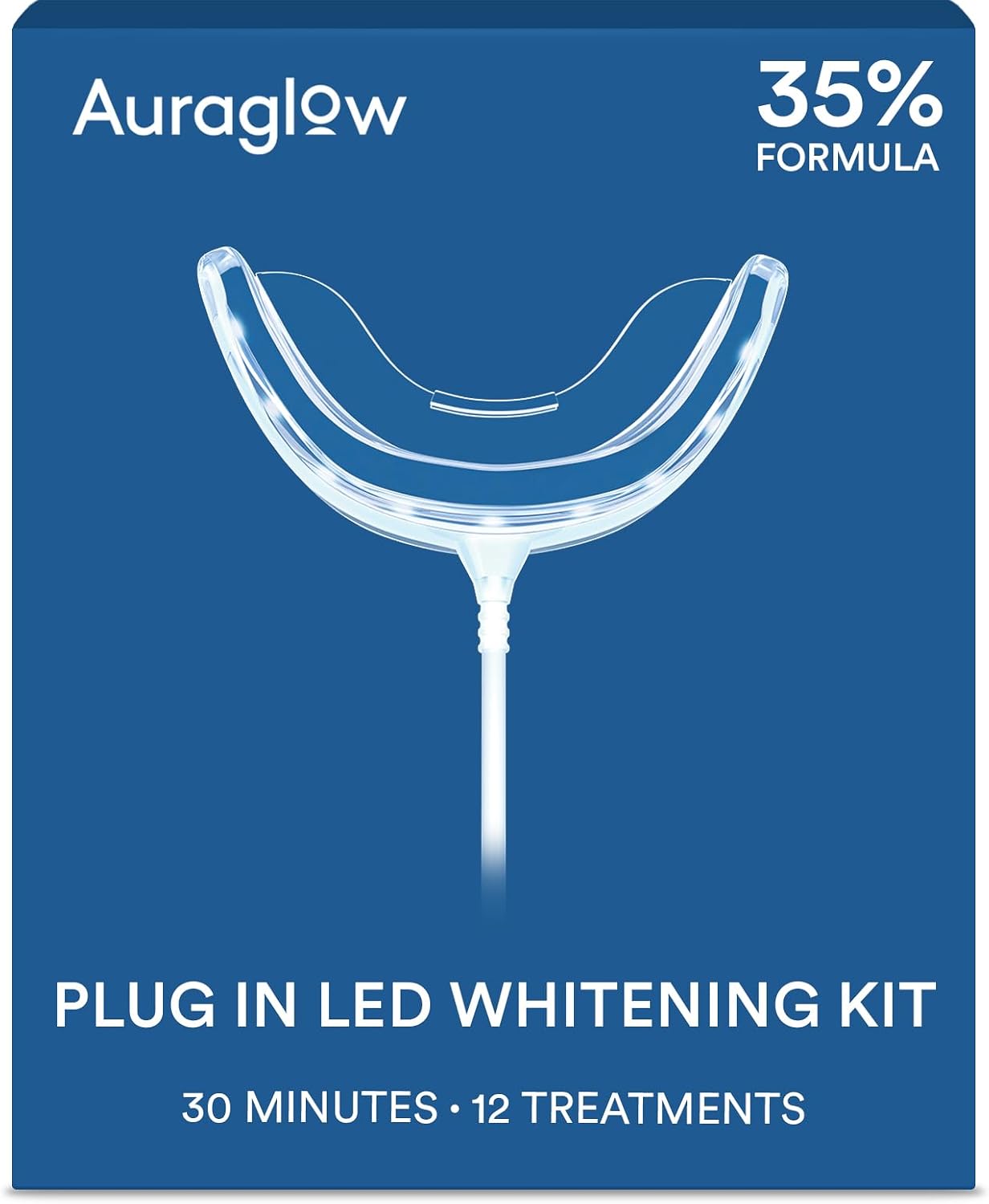Auraglow Plug-in LED Teeth Whitenin...
