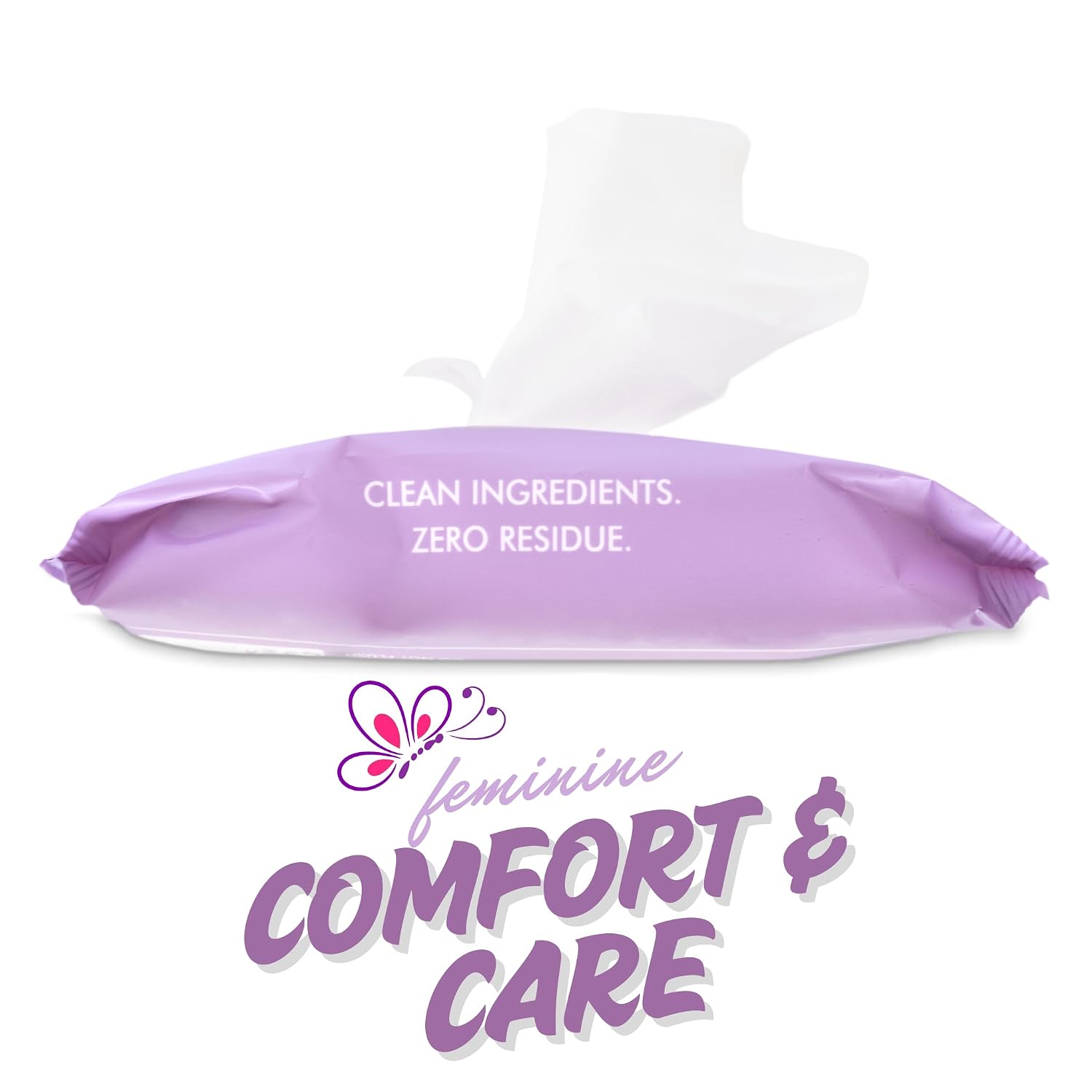 Fresh One Feminine Wipes - Natural pH Balanced Intimate Wipes for women | Soothing, Gentle Cleansing | Feminine Hygiene Wipes for Sensitive Skin, Personal Care, & Daily Use - Image 9