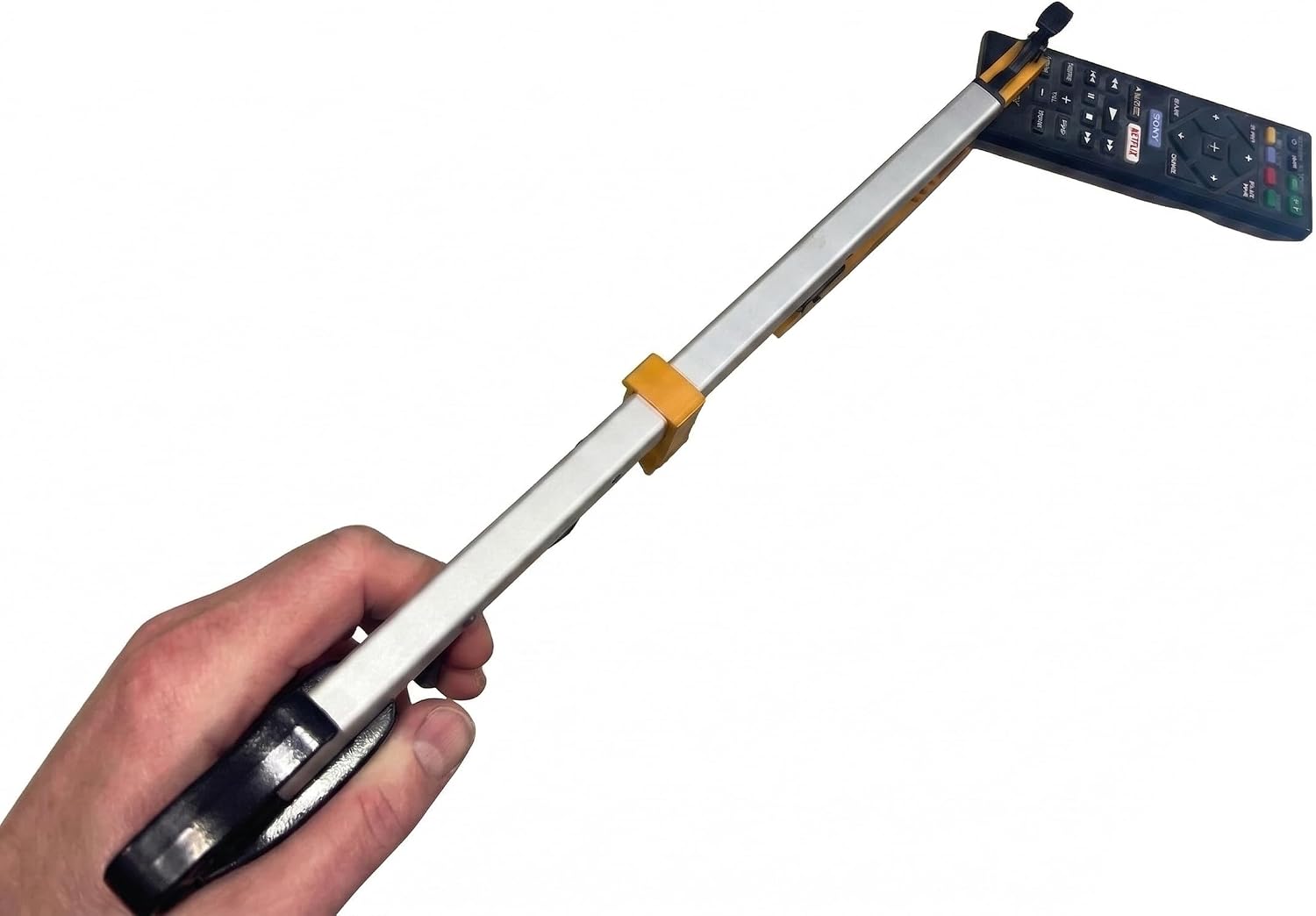 Rehabilitation Advantage Compact Reacher Grabber Tool, 15" Reach Extension, Set of 2, Rubberized Jaws, 3" Wide Grip, Lightweight Aluminum Pick Up Tool, Handle for Travel, Home, and Hard-to-Reach Items - Image 6
