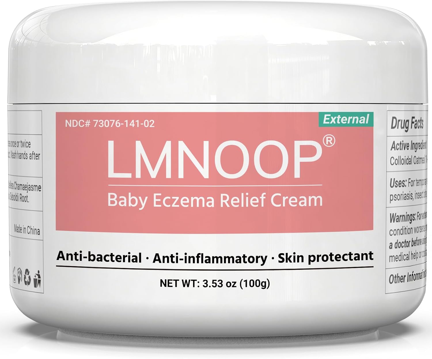 Baby Eczema Relief Cream, All-Natur...