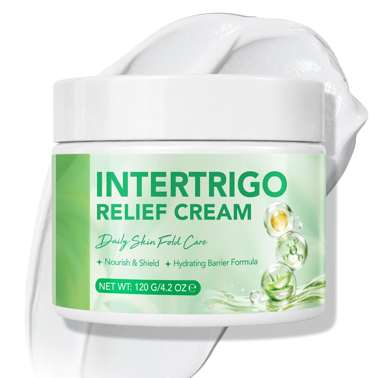 Intertrigo Cream, Skin Fold Barrier...