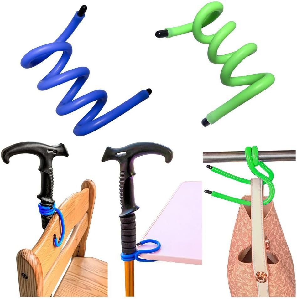 Flexible Hooks for Cane Holders, Wa...