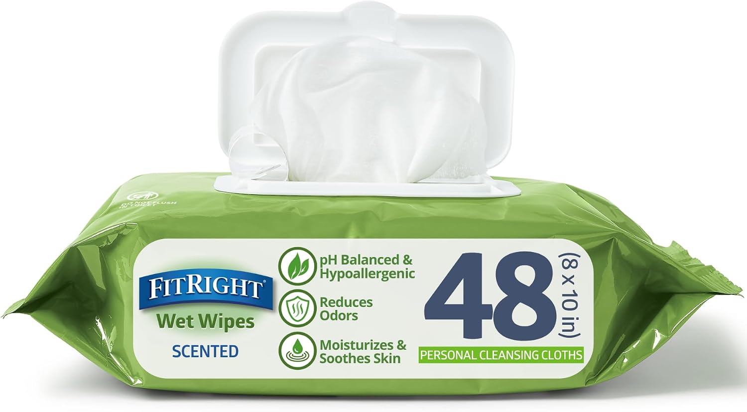 Medline FitRight Aloe Personal Clea...