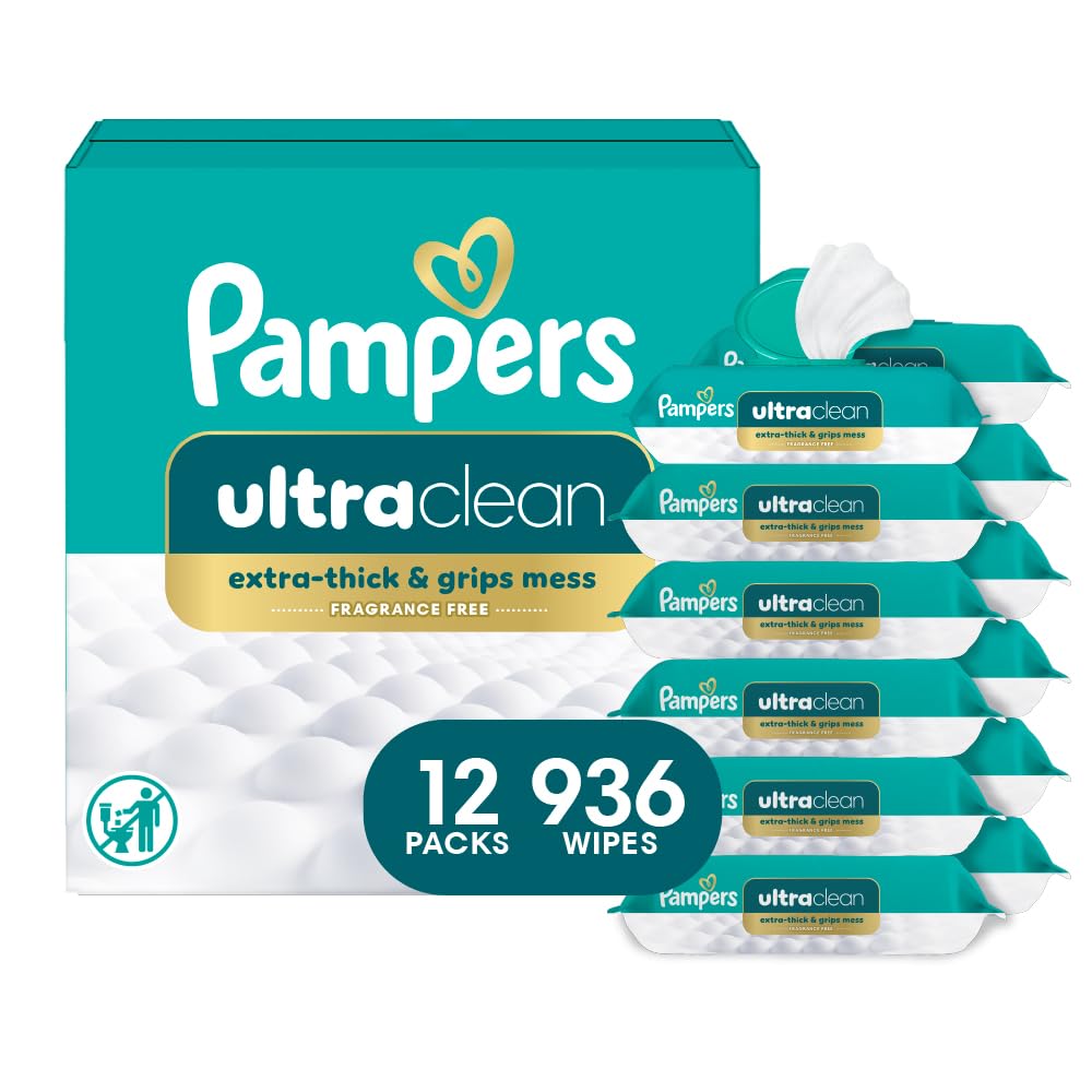 Pampers Ultraclean Baby Wipes, Unsc...