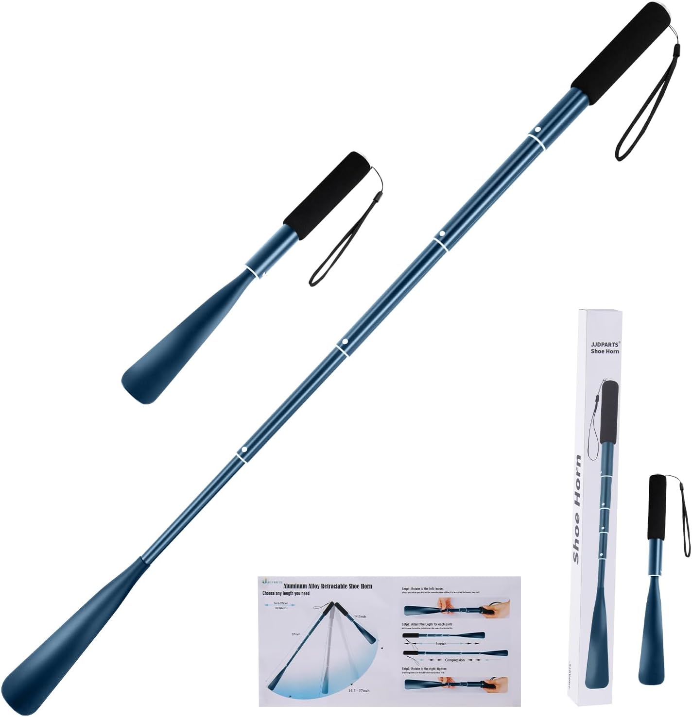 JJDPARTS Shoe Horn Long Handle,14.5...