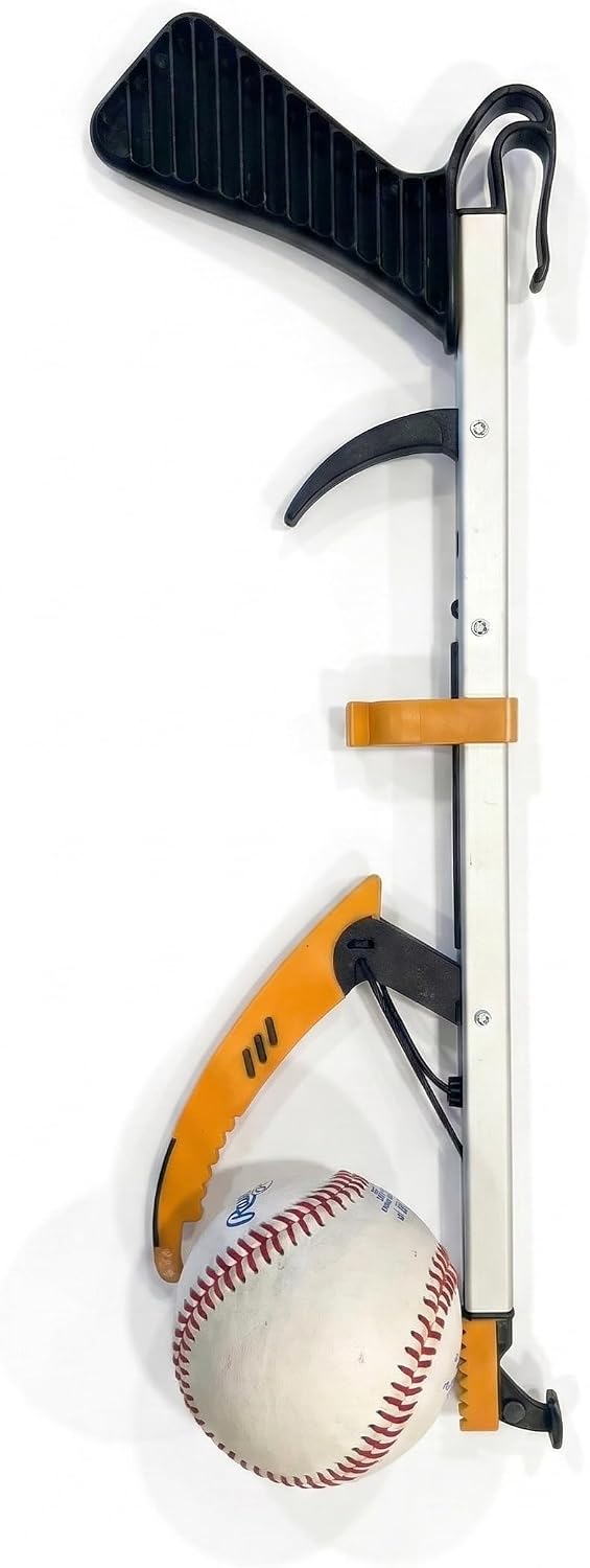 Rehabilitation Advantage Compact Reacher Grabber Tool, 15" Reach Extension, Set of 2, Rubberized Jaws, 3" Wide Grip, Lightweight Aluminum Pick Up Tool, Handle for Travel, Home, and Hard-to-Reach Items - Image 7
