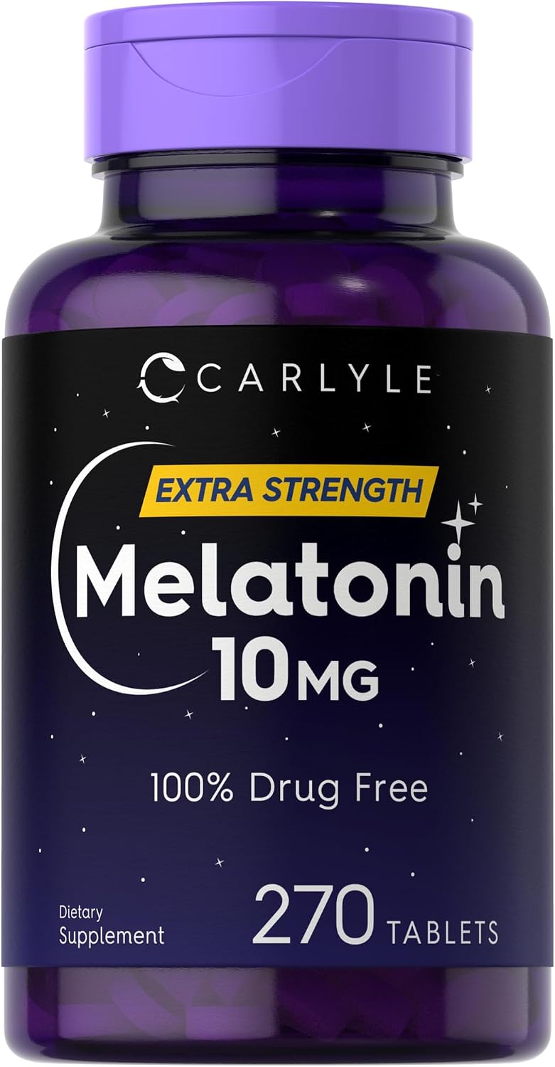 Carlyle Melatonin 10mg | 270 Tablet...