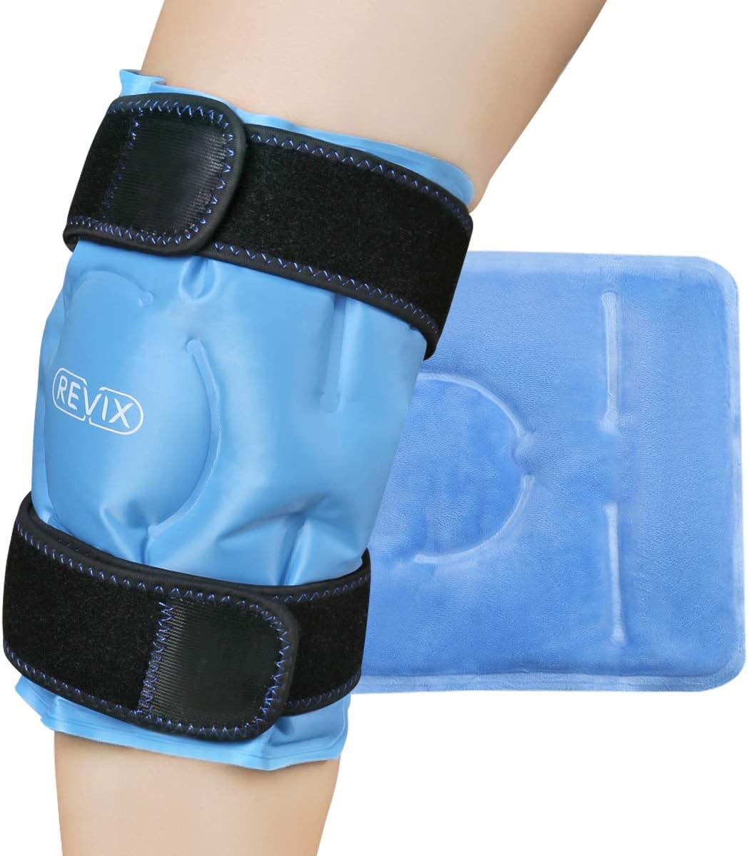 REVIX Knee Ice Pack Wrap for Pain R...