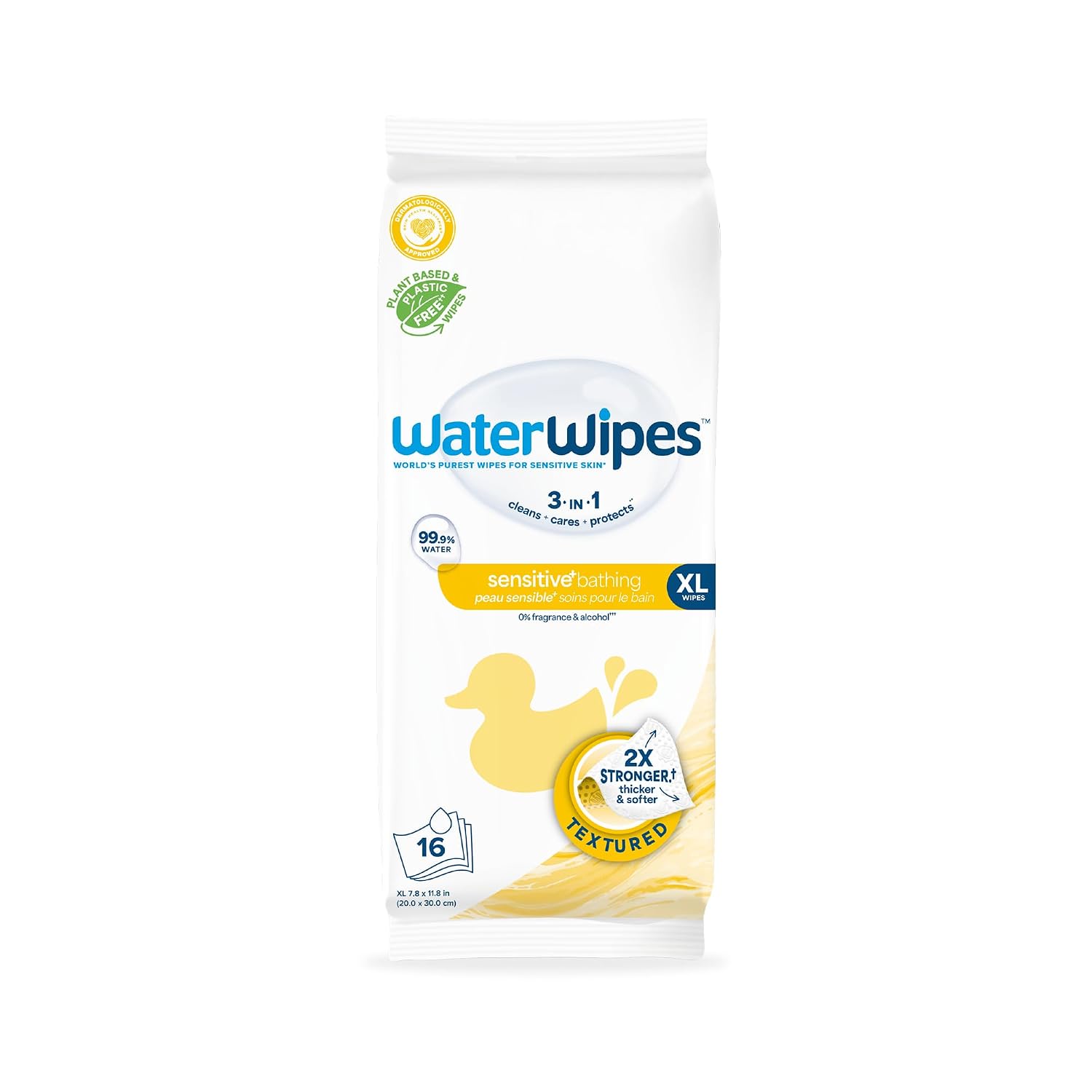 WaterWipes Sensitive+ Bathing Wipes...