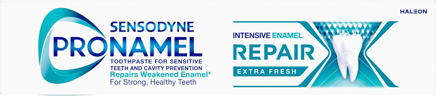Sensodyne Pronamel Intensive Enamel Repair Toothpaste for Sensitive Teeth, to Reharden and Strengthen Enamel, Extra Fresh - 3.4 Ounces - Image 16
