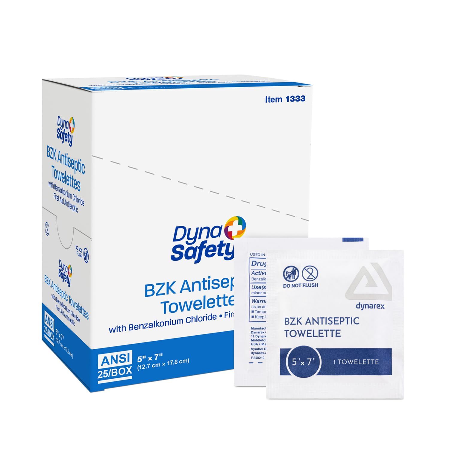 Dynarex DynaSafety BZK Antiseptic T...