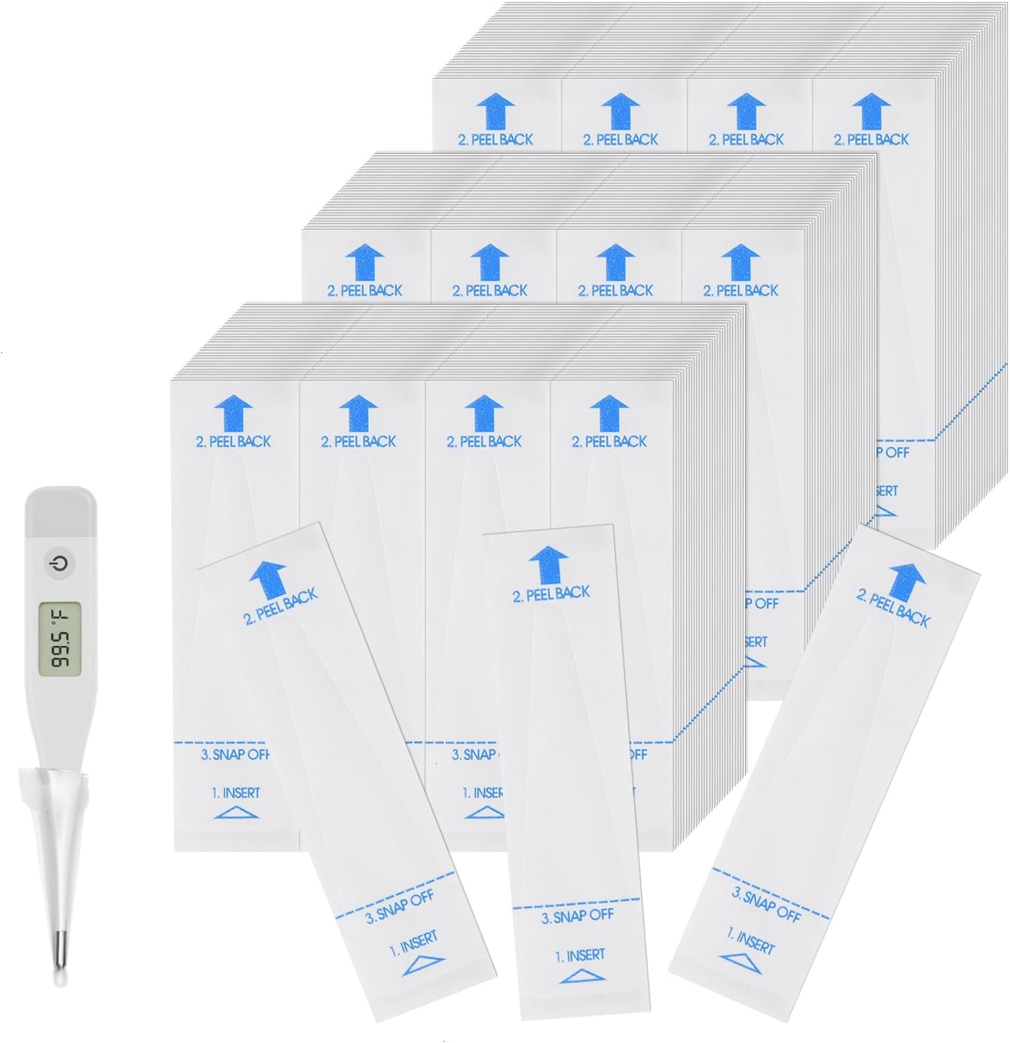 SenseYo 200 Pcs Disposable Digital ...