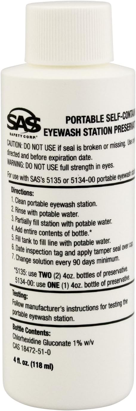 SAS Safety 5136-01 4 oz. Preservati...