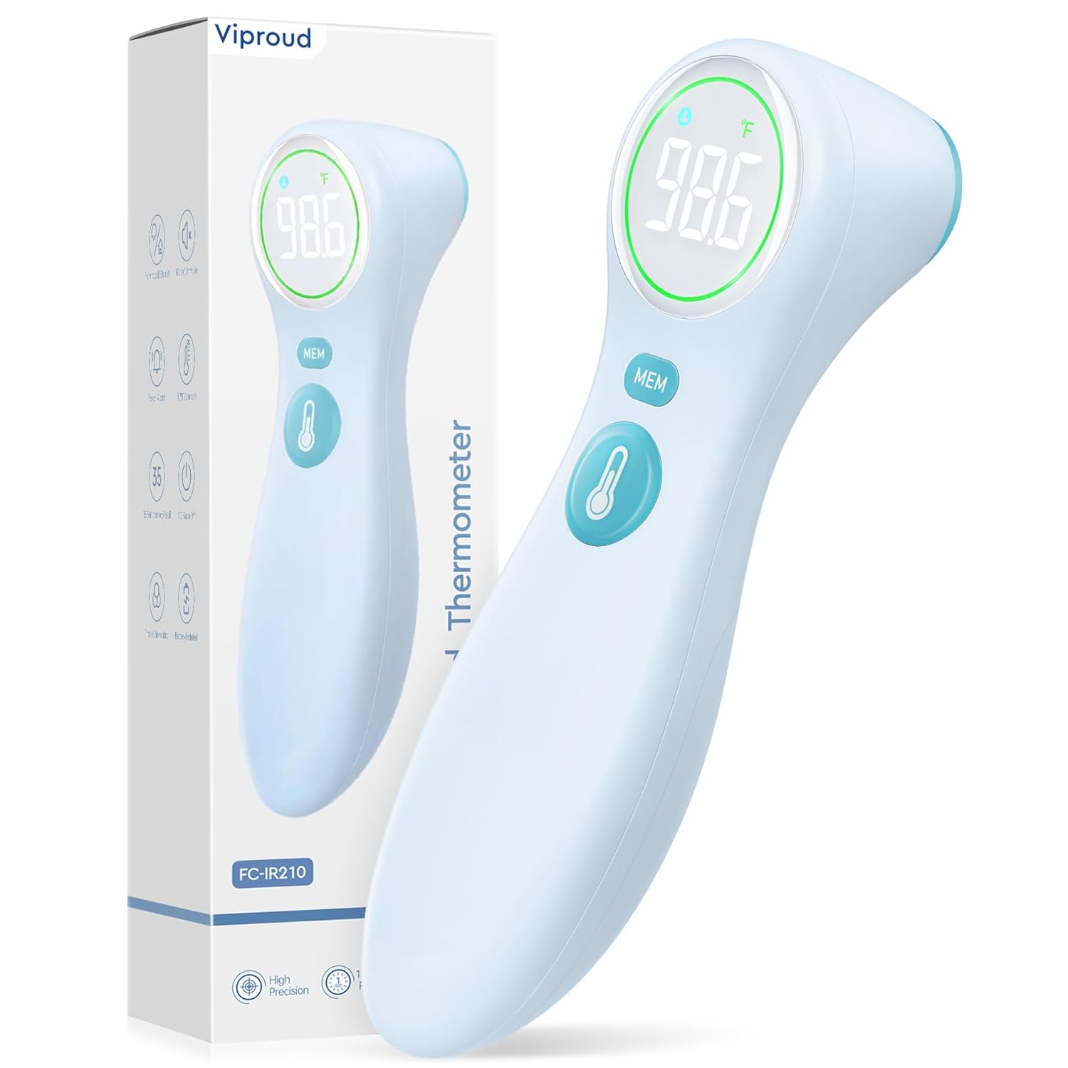 Viproud No-Touch Thermometer for Ki...