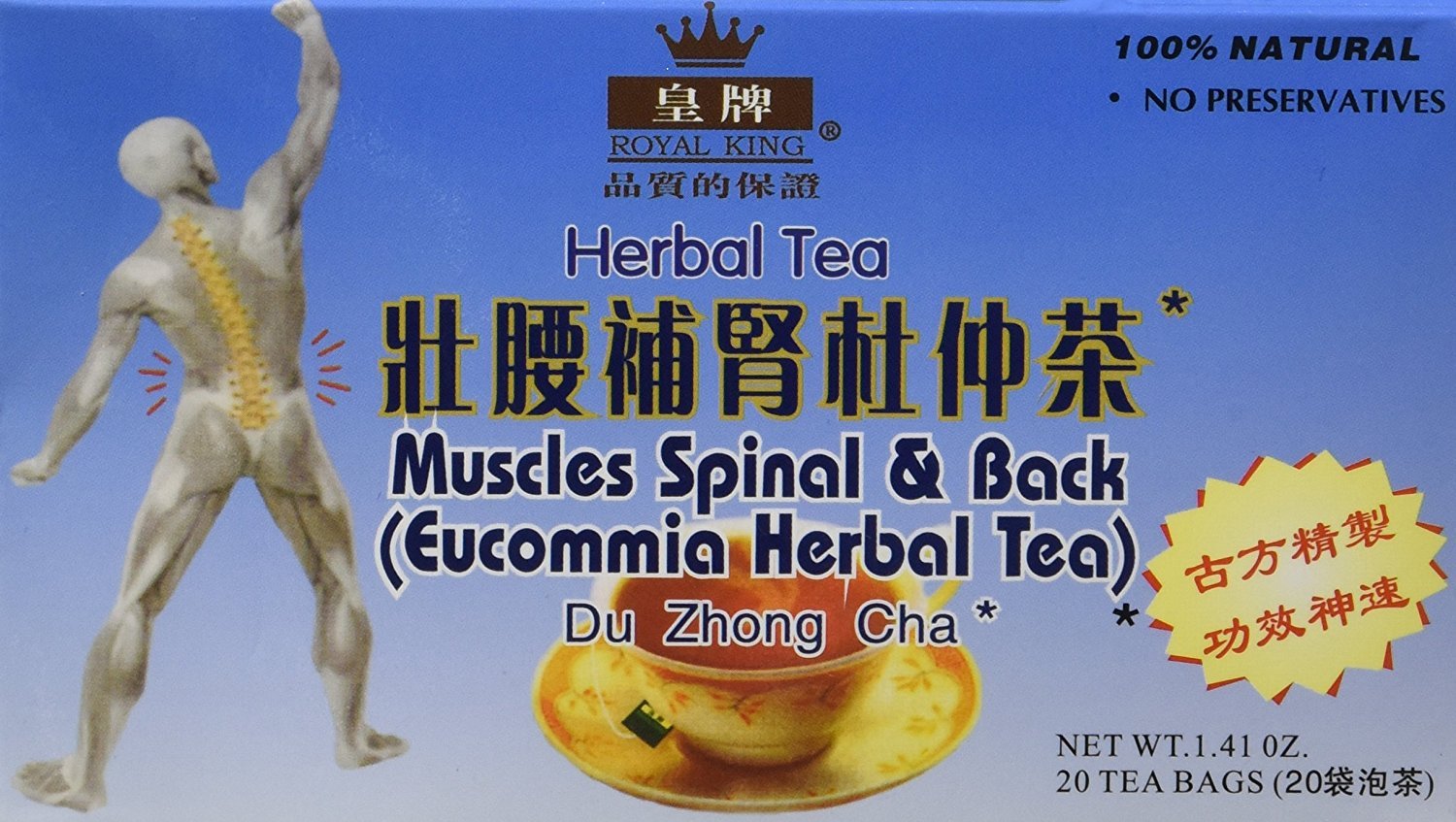 Muscles Spinal & Back Eucommia...