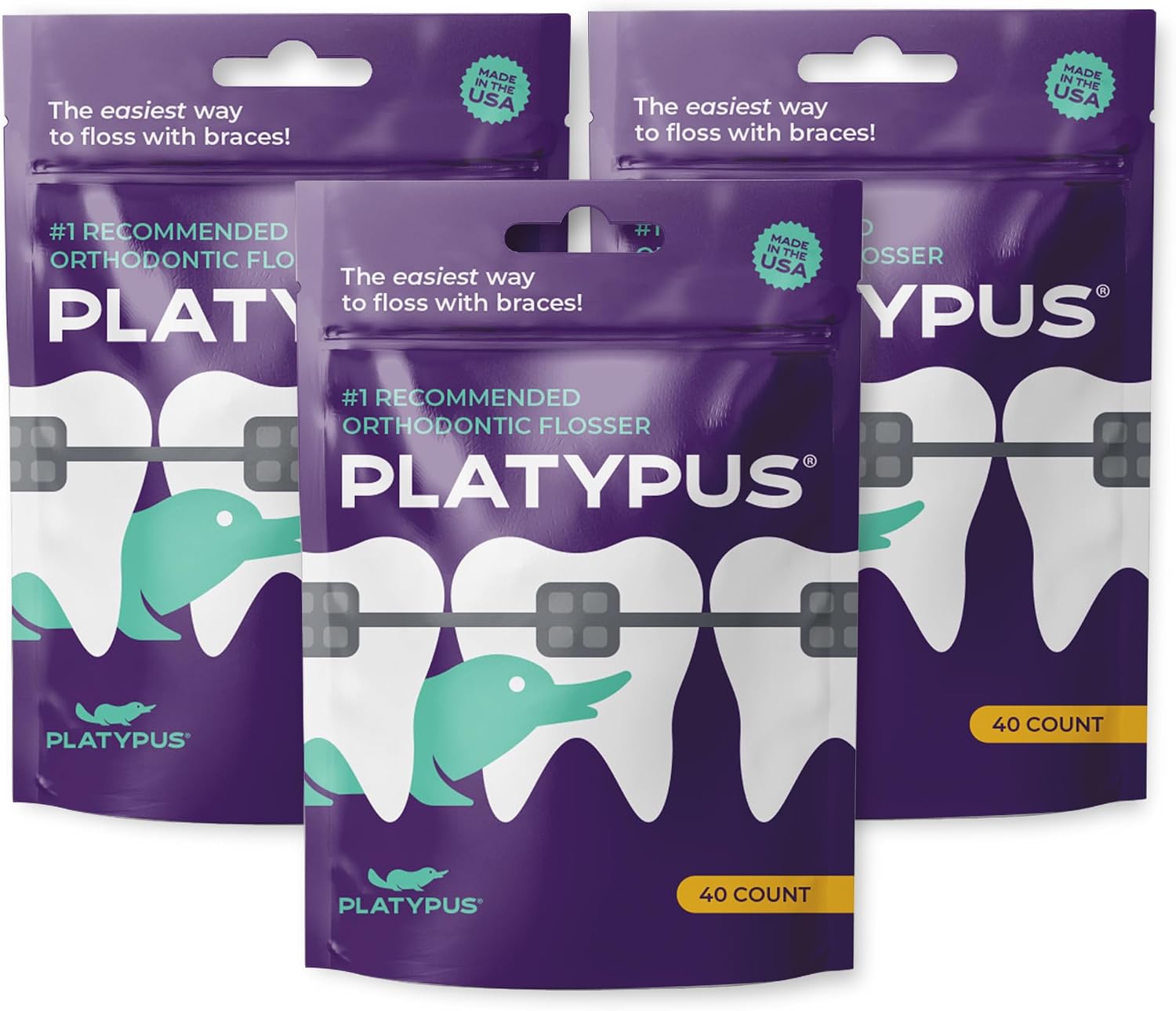 Platypus Orthodontic Flossers for B...