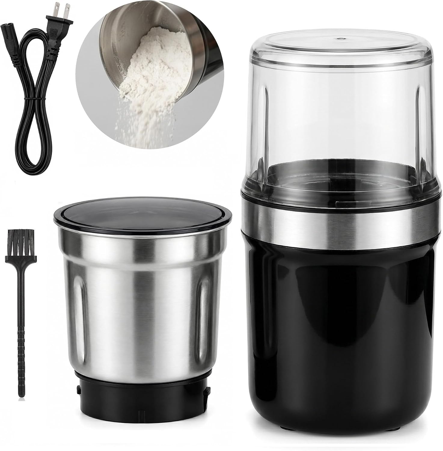 Electric Pill Crusher Grinder with ...