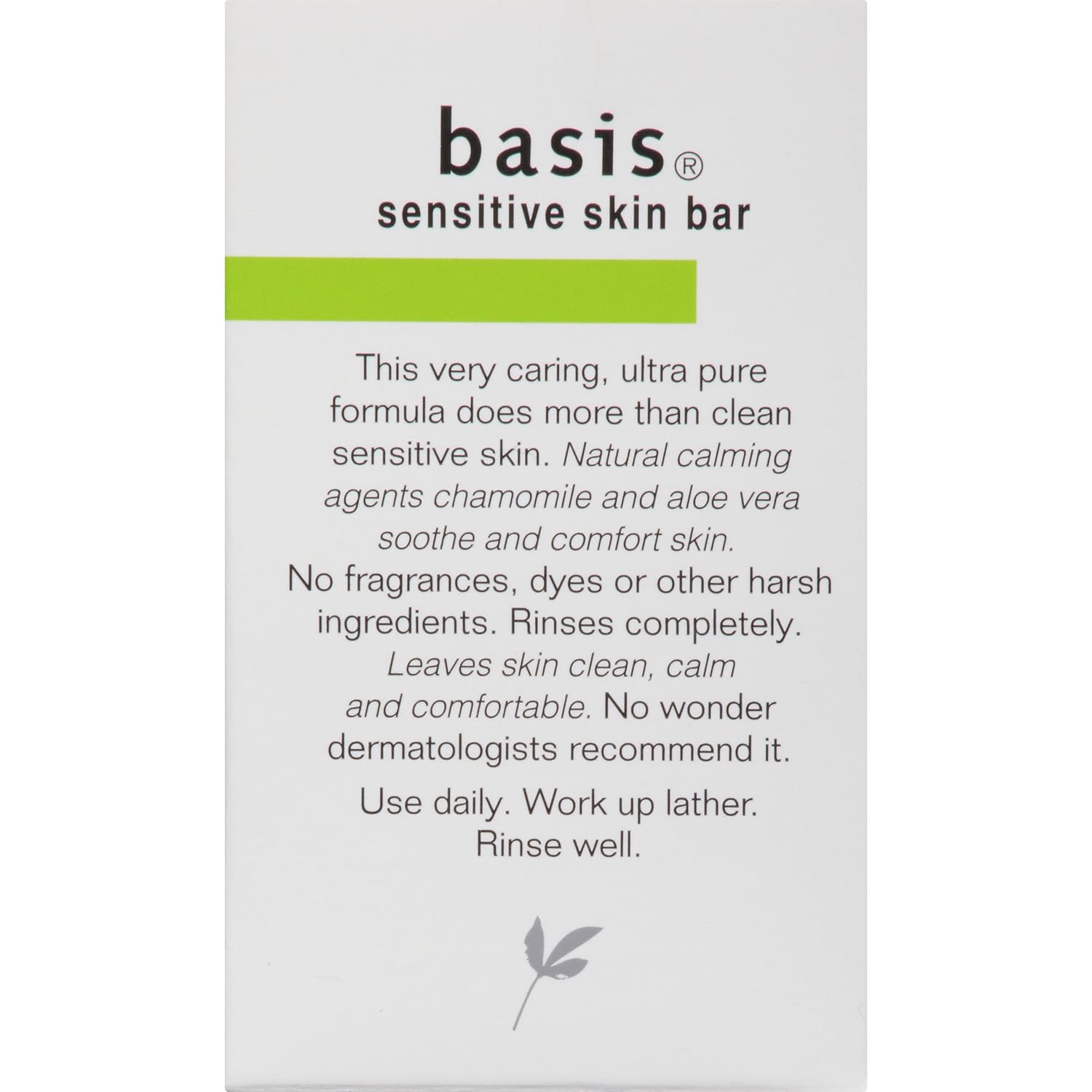 Basis Sensitive Skin Bar Soap for Body, Hands and Face, Multipack, 6 x 4 OZ - Image 7