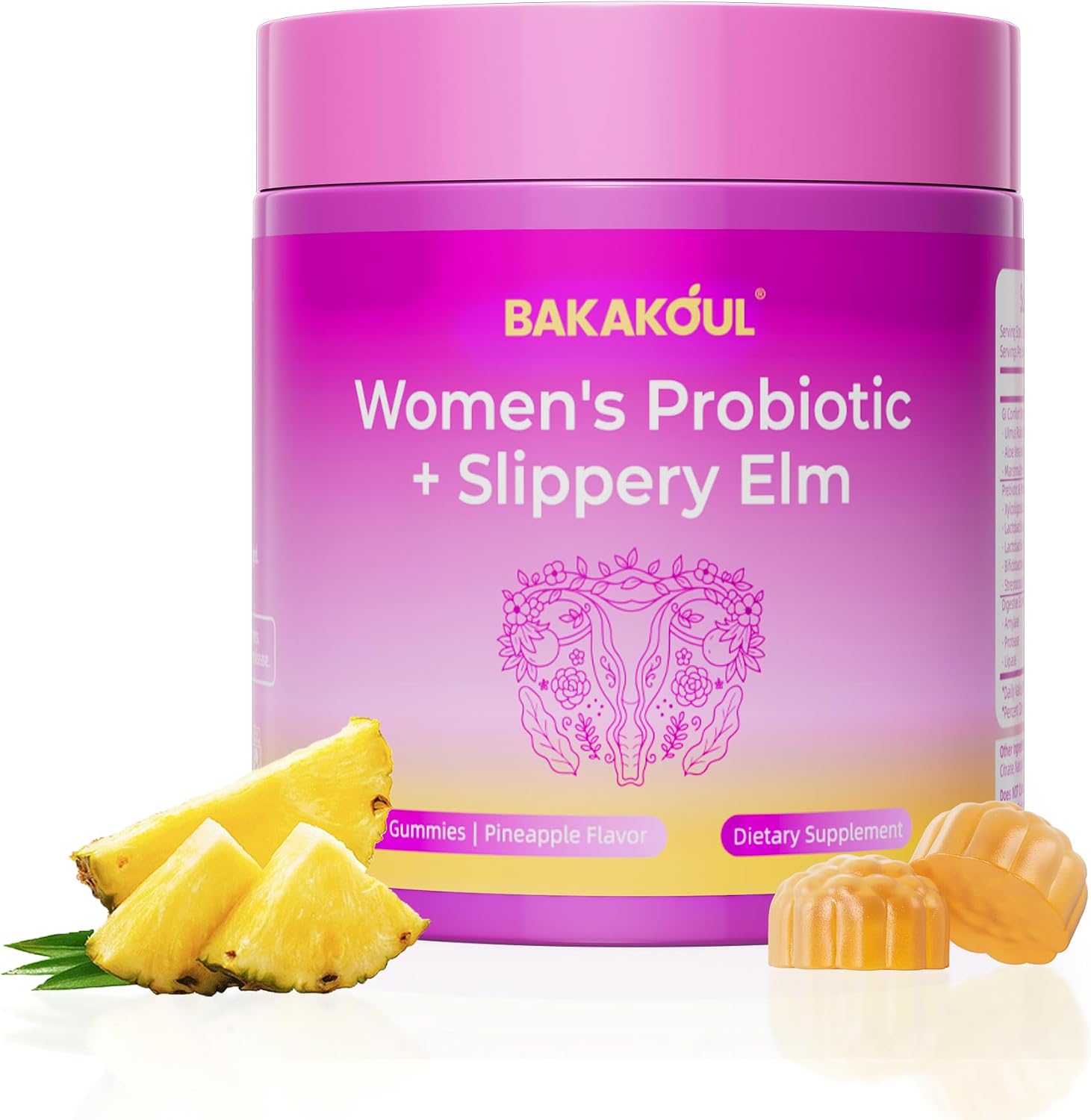 BAKAKOUL Feminine Probiotics Gummie...