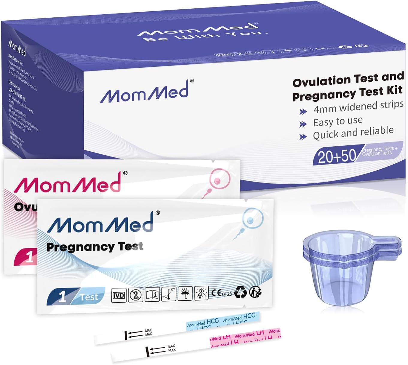 MomMed Ovulation Test Strips, Ovula...