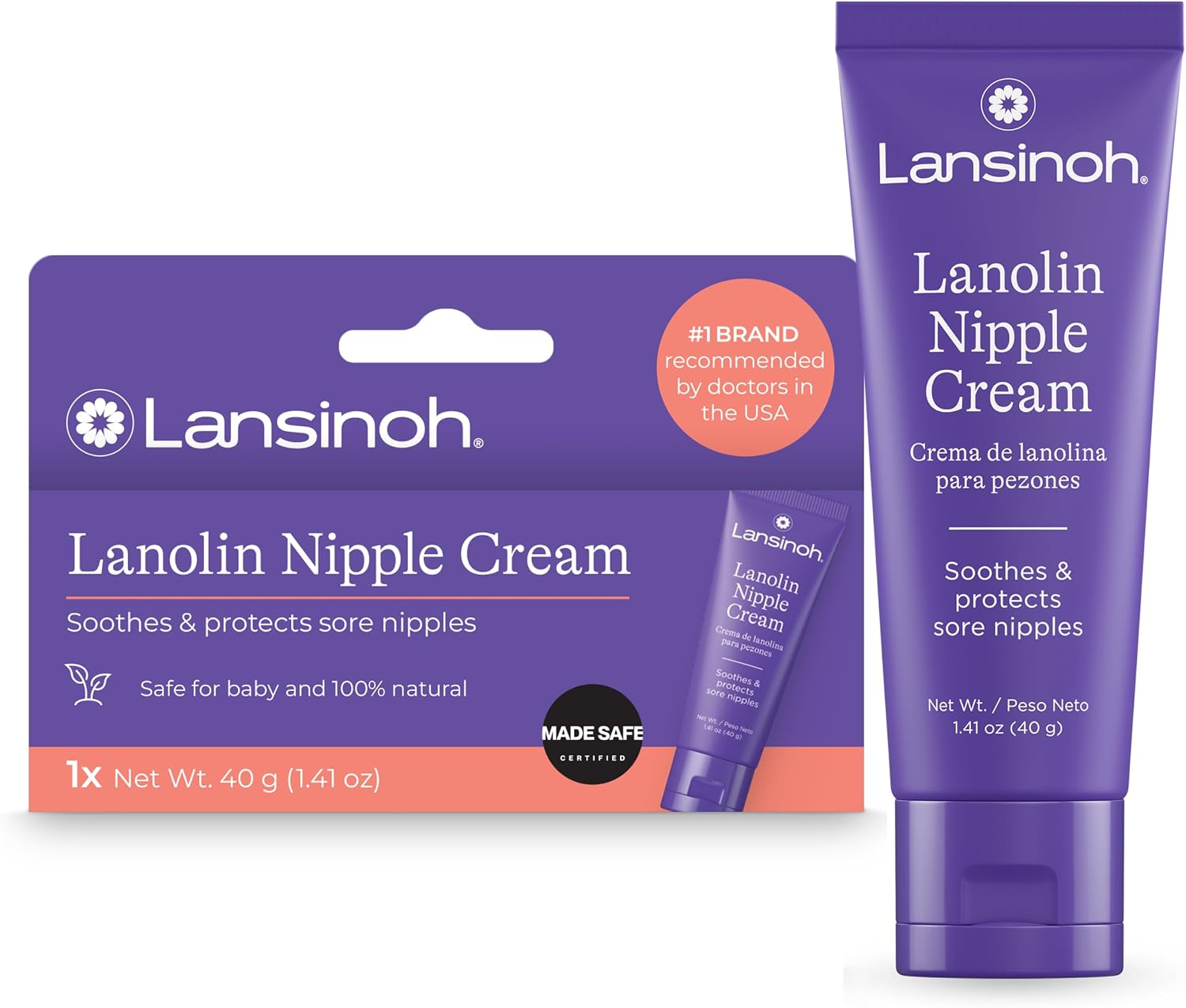 Lansinoh Lanolin Nipple Cream, 1.41...