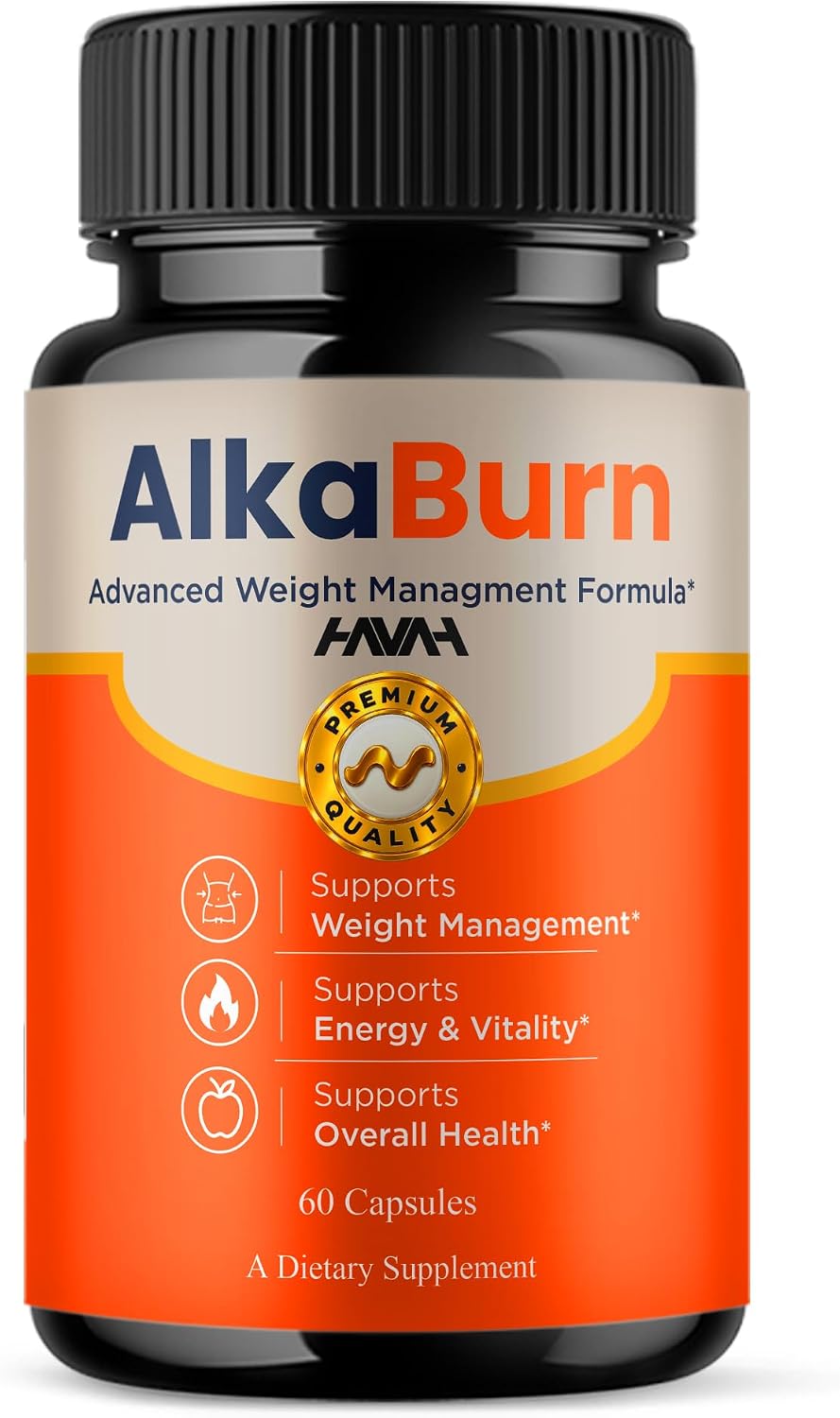 Alka Burn Capsules, AlkaBurn Weight...