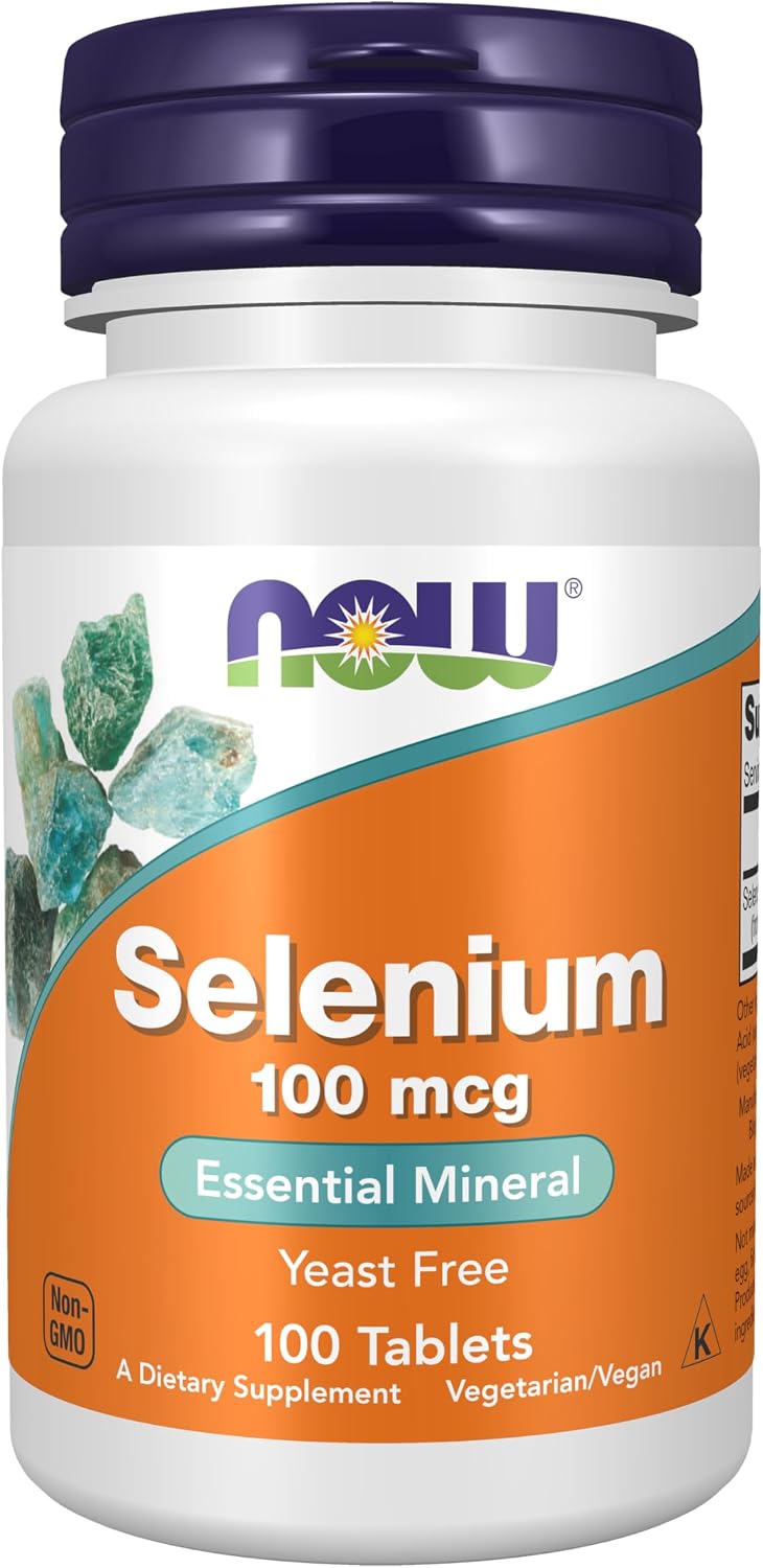 NOW Supplements, Selenium 100 mcg, ...