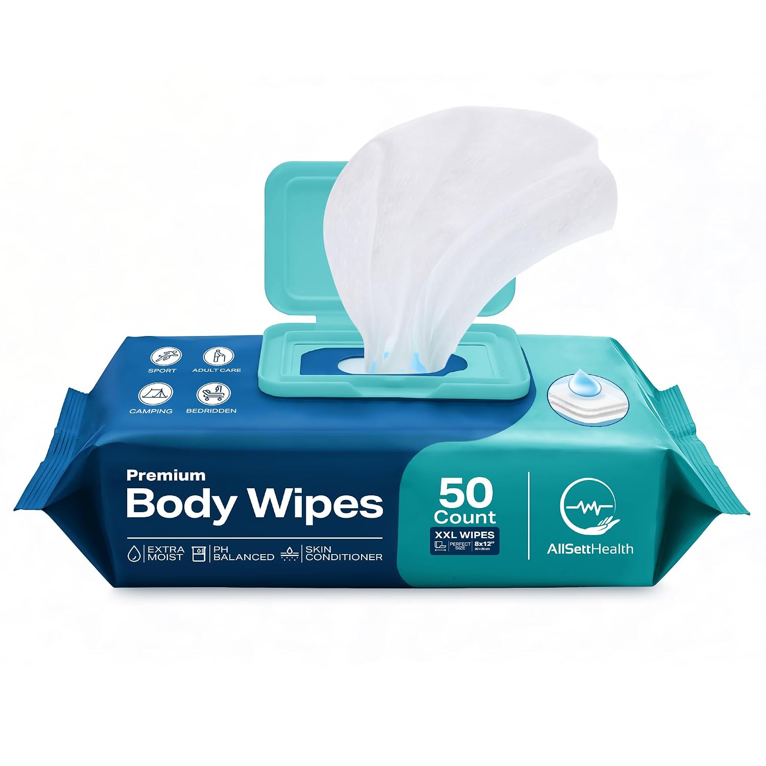 Body Wipes for Adults – XL We...