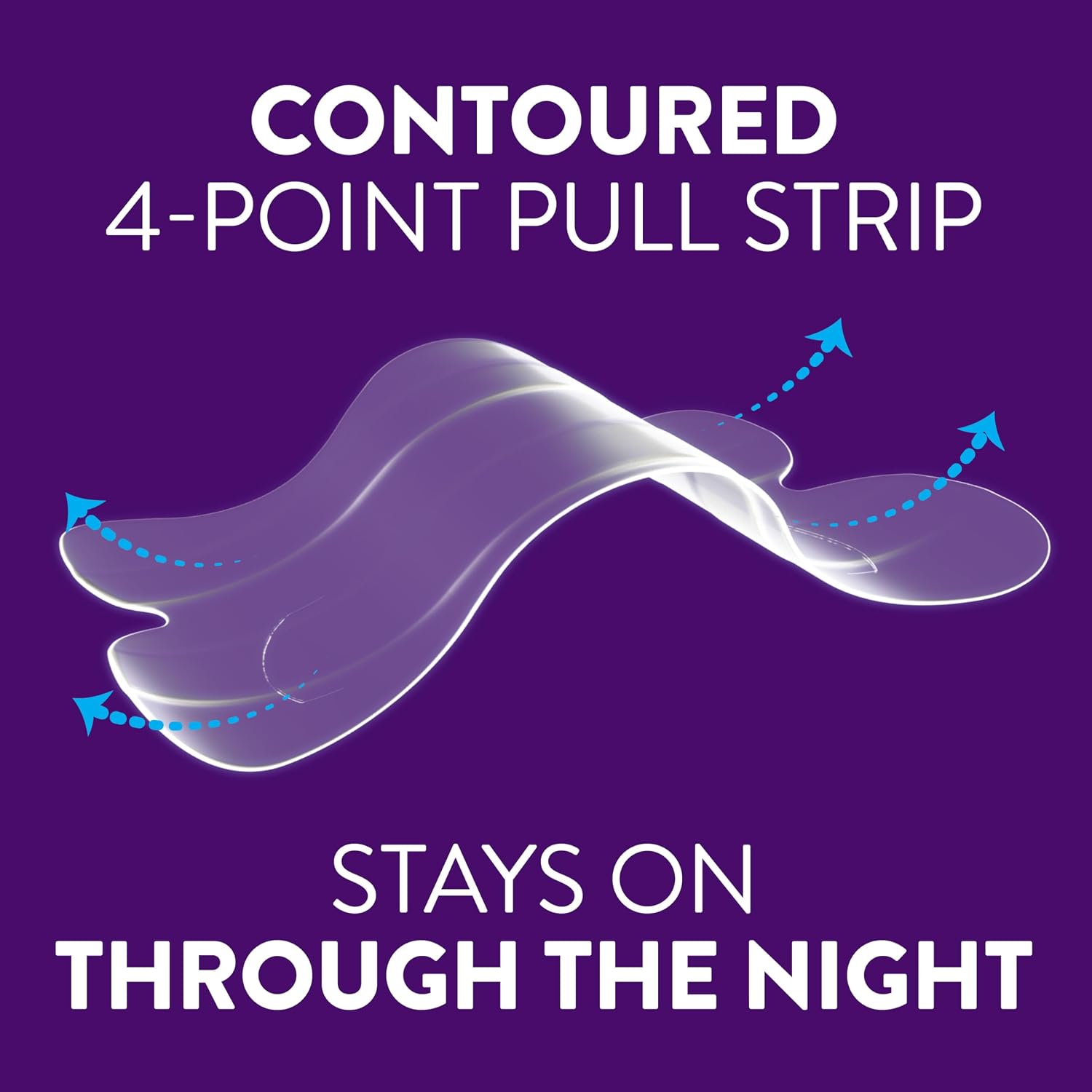 ZzzQuil Sleep Nasal Strips, Clear Nasal Strips, Snoring Relief from Nasal Congestion, Works Instantly, Reduces Nasal Congestion for Less Snoring and Better Sleep, Drug Free, 52 Nasal Strips - Image 3