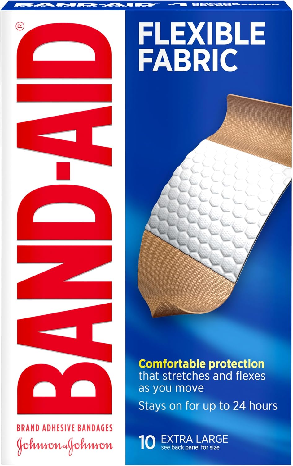 BAND-AID Brand Flexible Fabric Adhe...