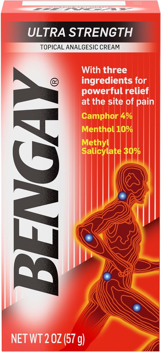 Bengay Ultra Strength Cream, Campho...