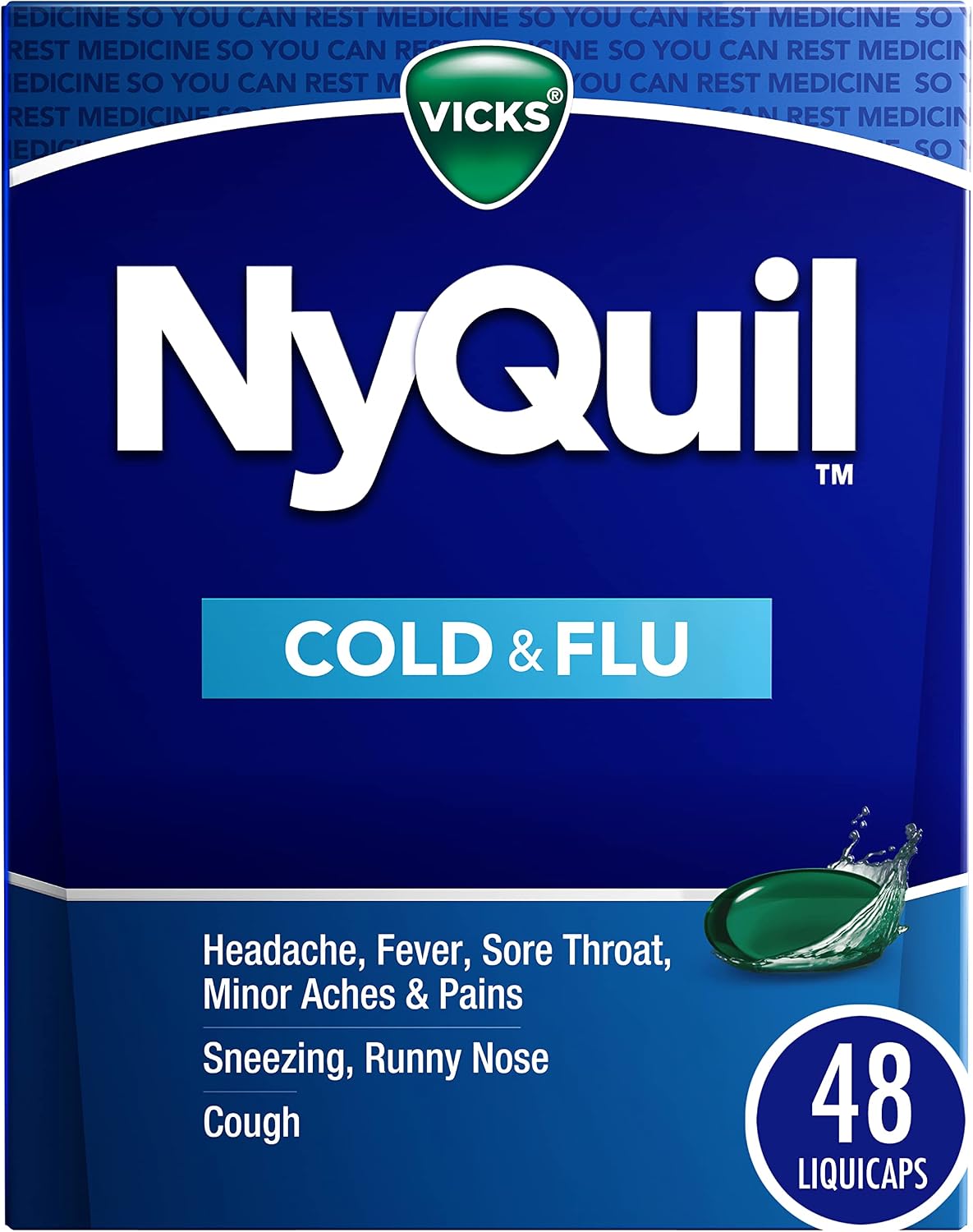 Vicks NyQuil Cold & Flu Relief...
