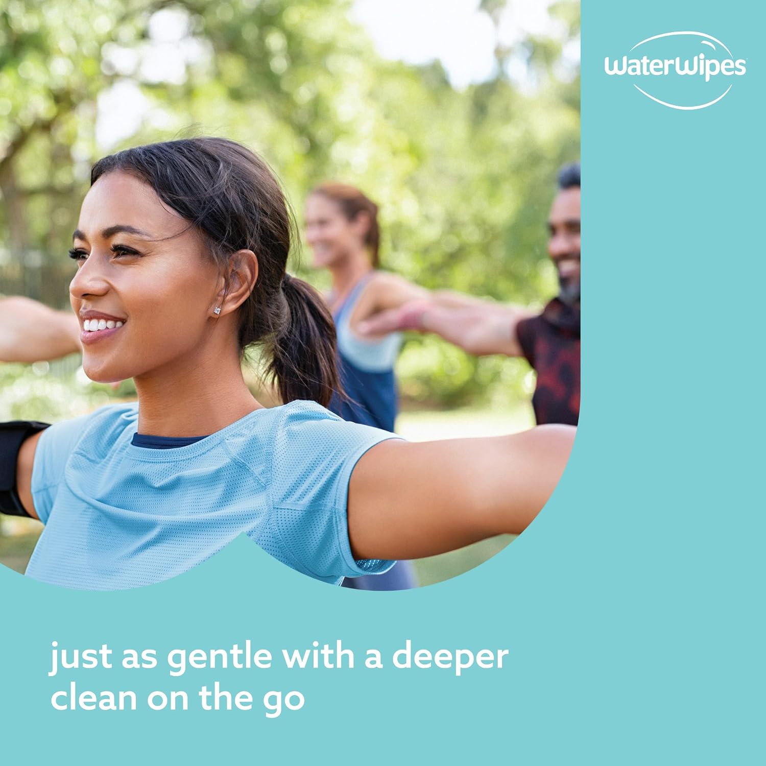 WaterWipes Sensitive+ On The Go Wipes, 3-In-1 Cleans, Cares, Protects, 99.9% Water, Unscented & Hypoallergenic Wet Wipes, 28 Count (Pack of 1) - Image 5