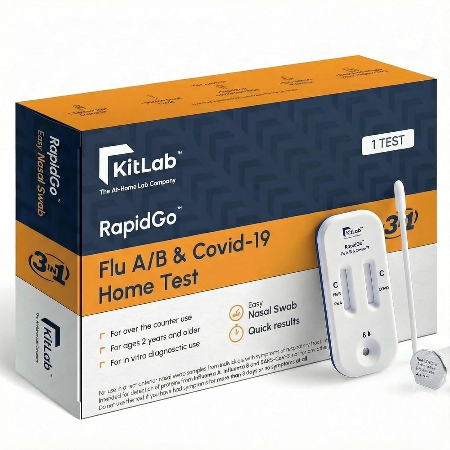 Kitlab™ Covid 19 & Flu A...
