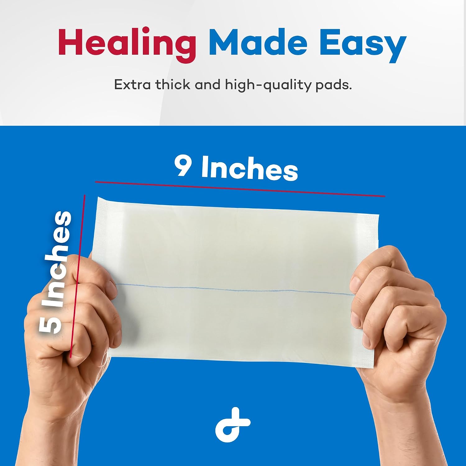 Dealmed Abdominal Combine Pads 5" x 9", Sterile, 20/Box (1 Pack) - Image 6