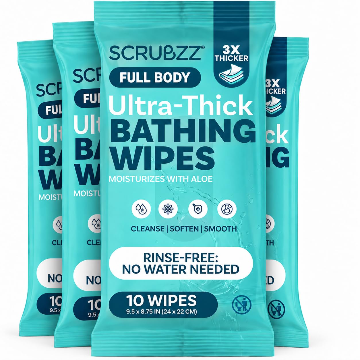 Extra Large Body Wipes for Adults B...