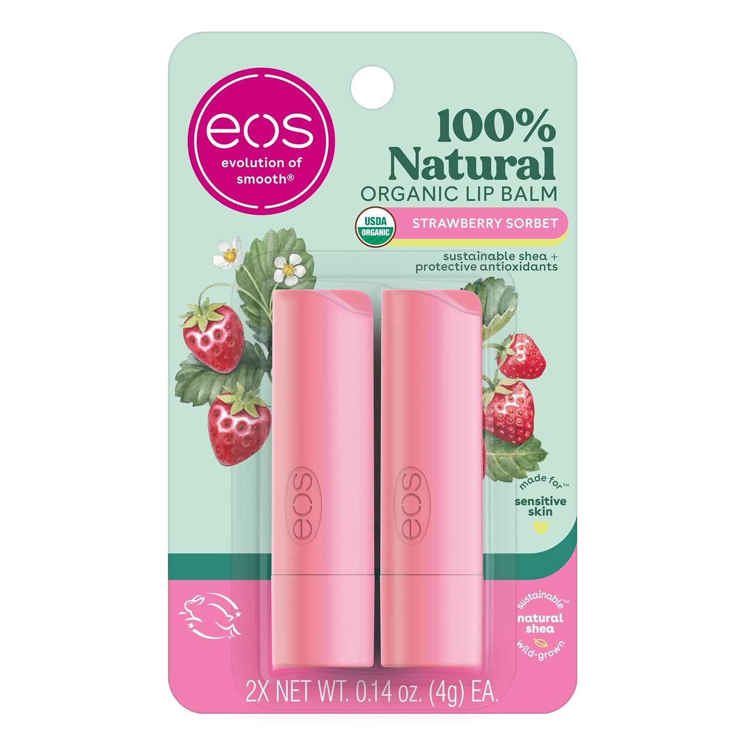 eos 100% Natural & Organic Lip...