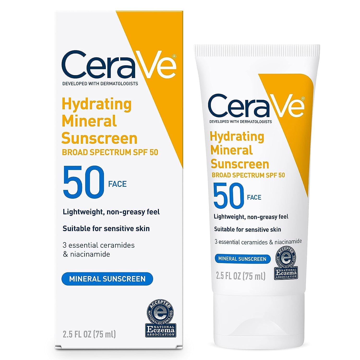 CeraVe Hydrating Mineral Sunscreen ...