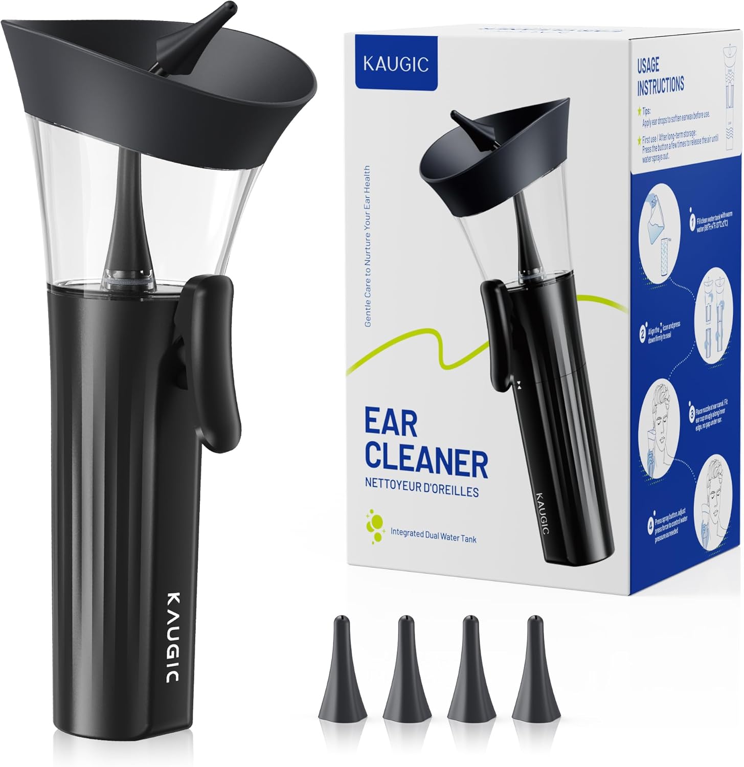 KAUGIC Ear Wax Cleaner – One-...