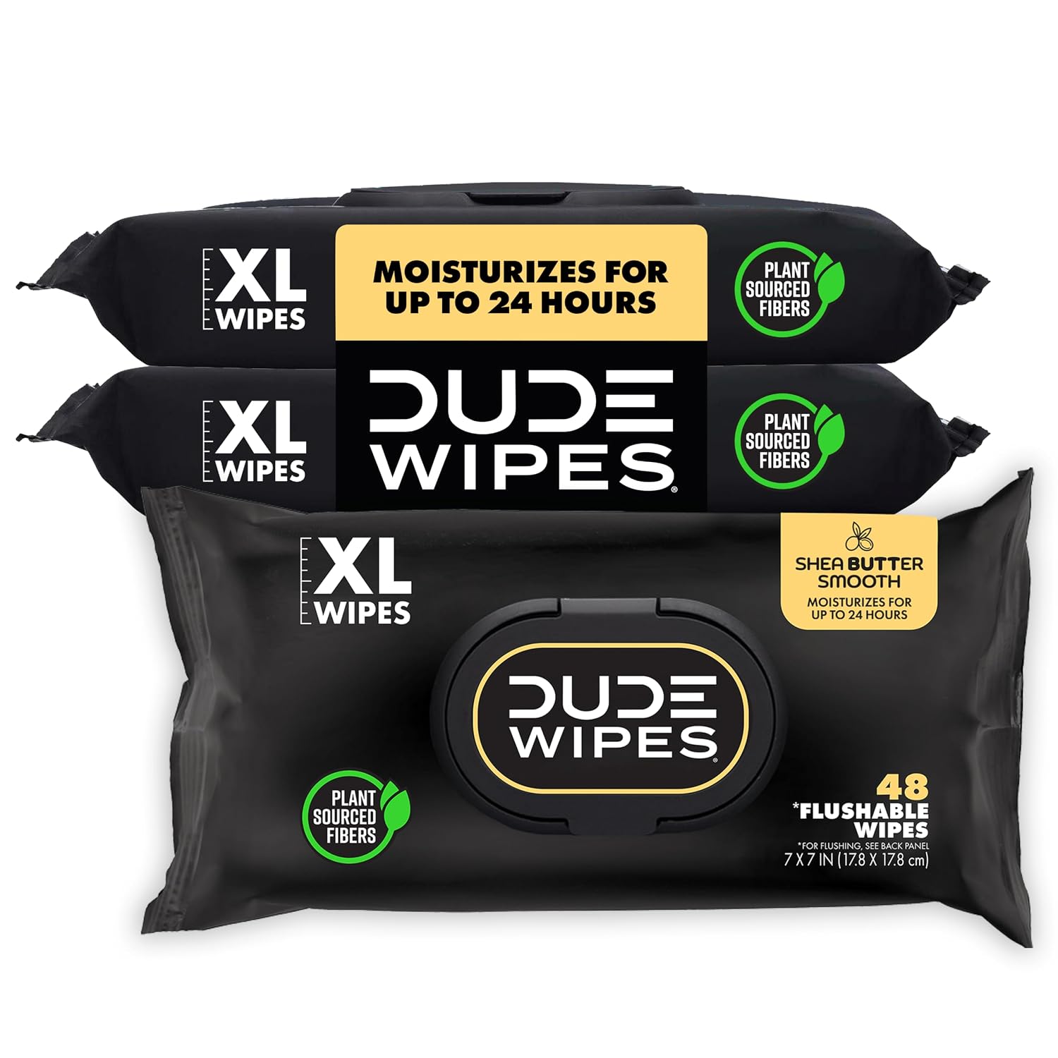 DUDE Wipes Shea BUTTer Adult Flusha...